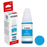 Чернила Canon INK GI-490 C для PIXMA G1400/2400/3400, голубые, 70 мл