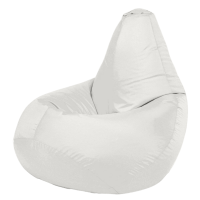 Кресло-мешок Белый, XXL-Комфорт 150*100 см, оксфорд, съемный чехол