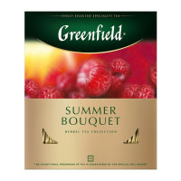 Чай Greenfield Summer Bouquet, травяной, 100 пакетиков