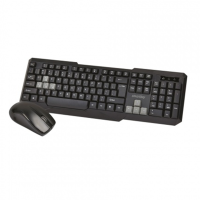 Беспроводной набор Smartbuy ONE230346AG-KG,  клавиатура+мышь, USB, черно-серый