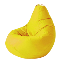 Кресло-мешок Желтый, XXL-Комфорт 150*100 см, оксфорд, съемный чехол