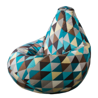 Кресло-мешок Ромб, XXL-Комфорт 150*100 см, жаккард, съемный чехол