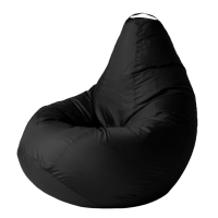 Кресло-мешок Черный, XXL-Комфорт 150*100 см, оксфорд, съемный чехол