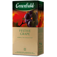Чай Greenfield Festive Grape, травяной, 25 пакетиков